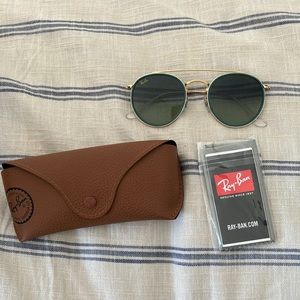 Ray-Ban Round Double Bridge Sunglasses